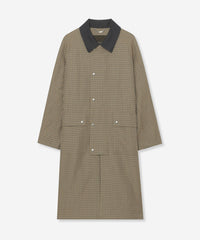 DORMEUIL/ドーメル】ウールリネンハンティングコート(コート