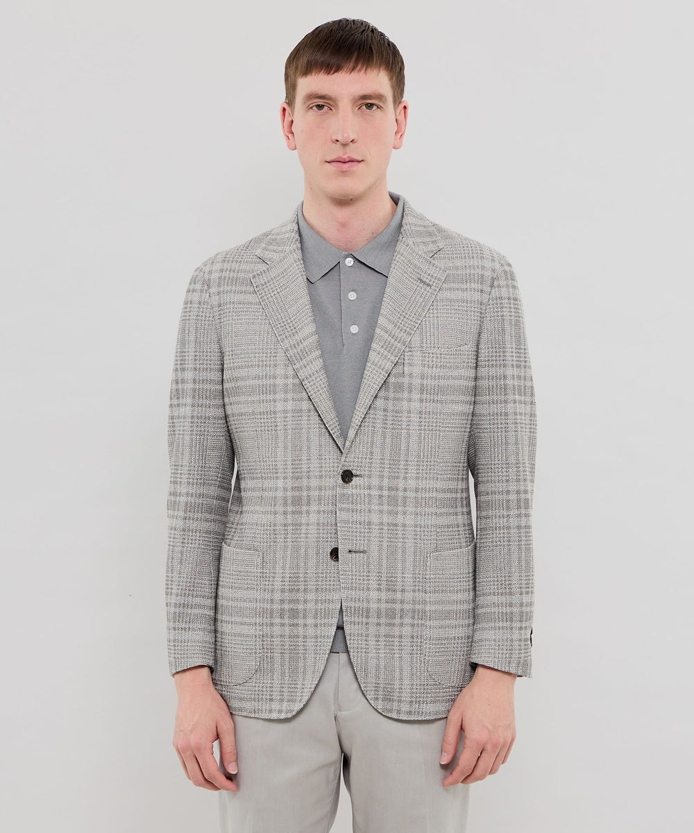 FLEX JERSEY】【LANIFICIO ROMA/ラニフィーチョ ローマ】チェック