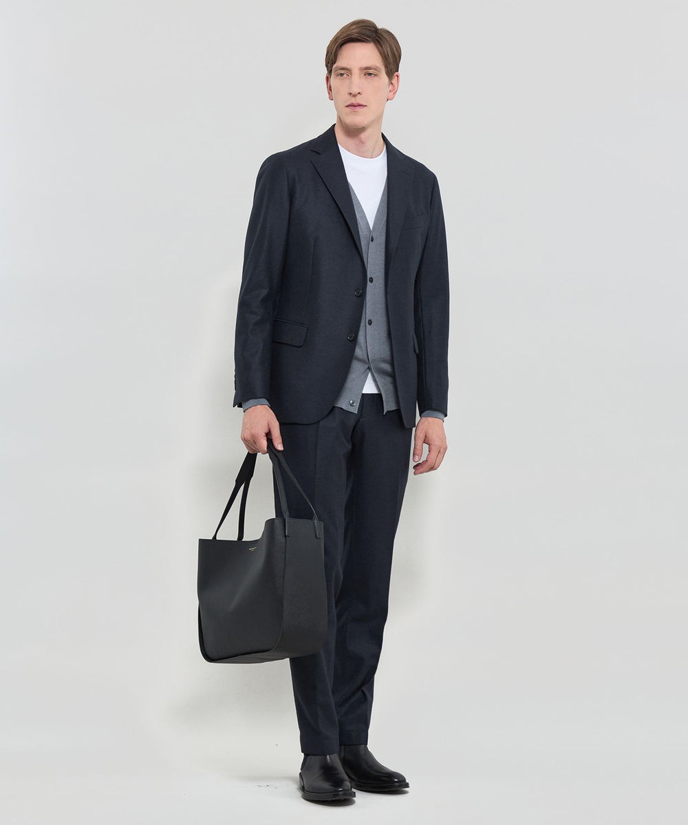 新品 6万 マッキントッシュロンドン バランサーキュラー ダブル ジャケット 42(XL) 春夏 メンズ コットン リネン ジャージー MACKINTOSH FLEX JERSEYバランサーキュラーセットアップジャケット(ジャケット