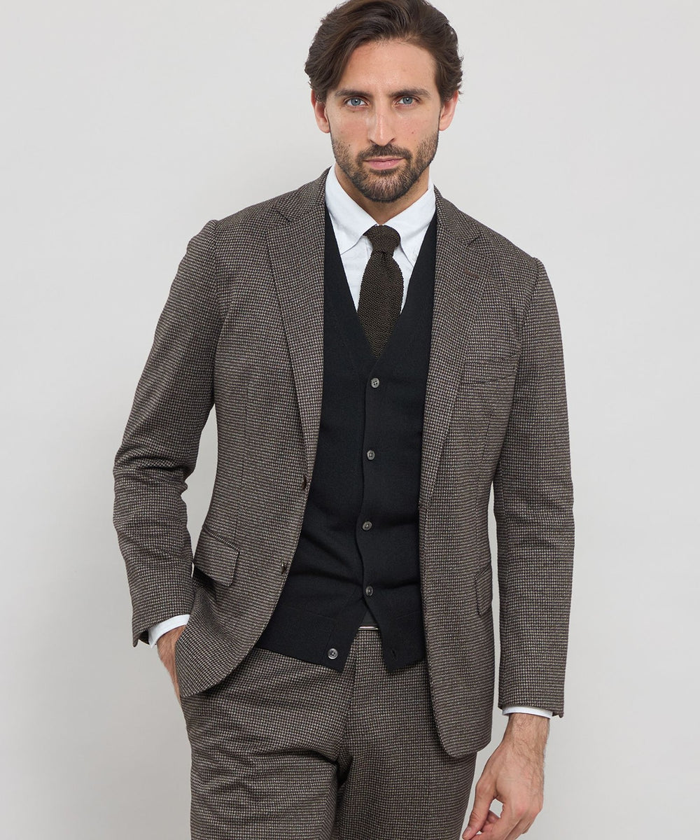 WEB・一部店舗限定】【FLEX JERSEY】ハウンドトゥースジャージー