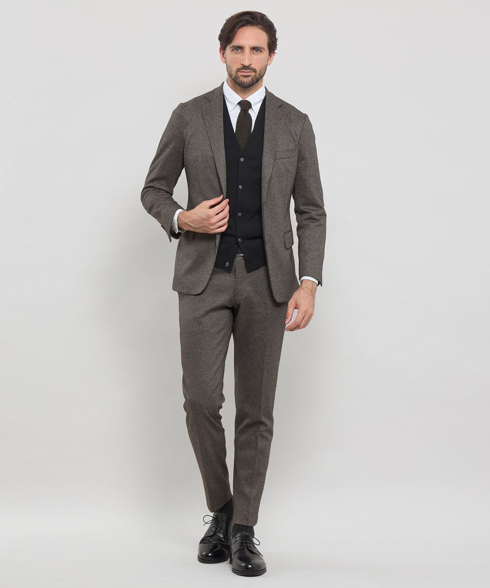 WEB・一部店舗限定】【FLEX JERSEY】ハウンドトゥースジャージー