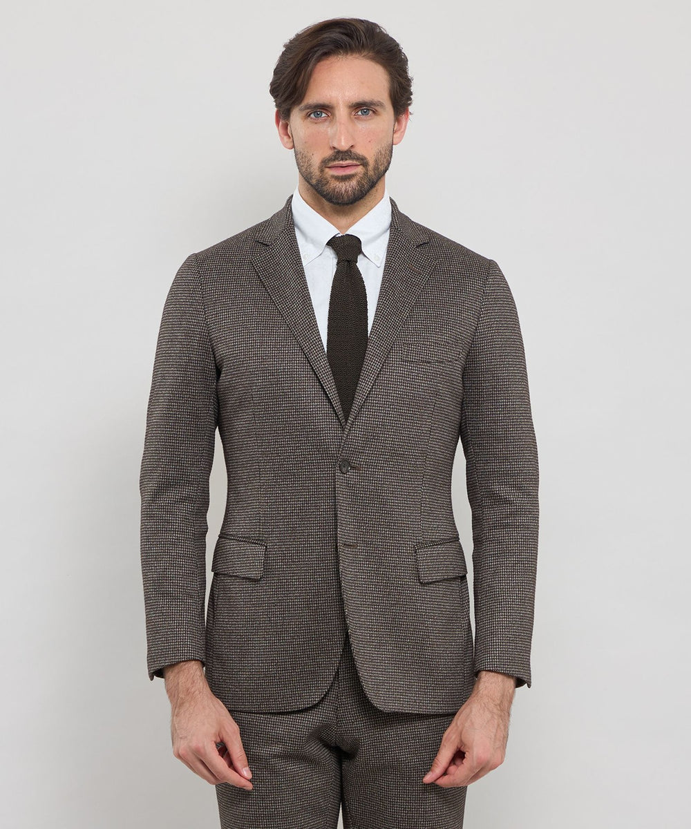 WEB・一部店舗限定】【FLEX JERSEY】ハウンドトゥースジャージー