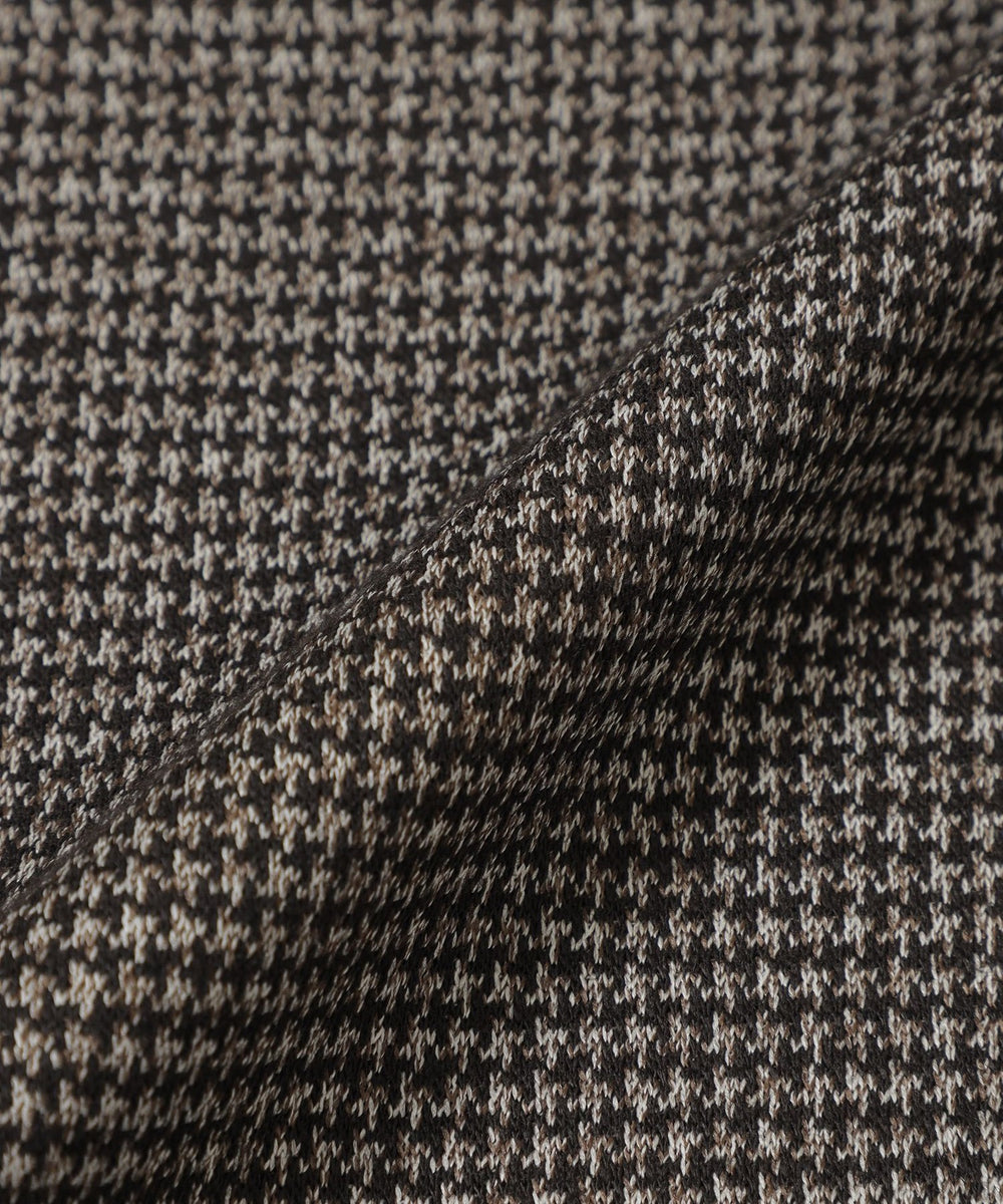 WEB・一部店舗限定】【FLEX JERSEY】ハウンドトゥースジャージー