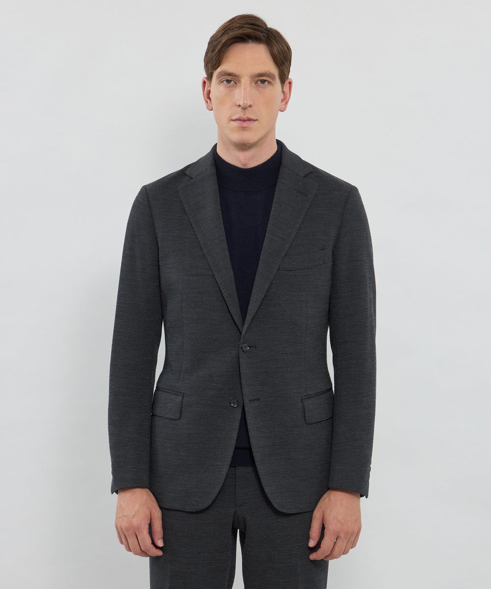 WEB・一部店舗限定】【FLEX JERSEY】マイクロチェックジャージー