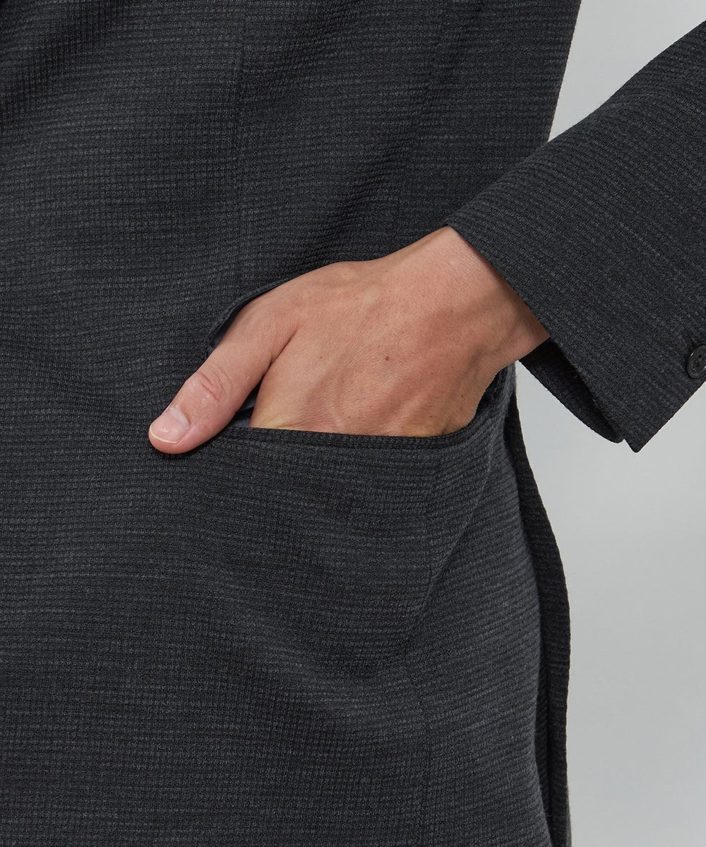 WEB・一部店舗限定】【FLEX JERSEY】マイクロチェックジャージー