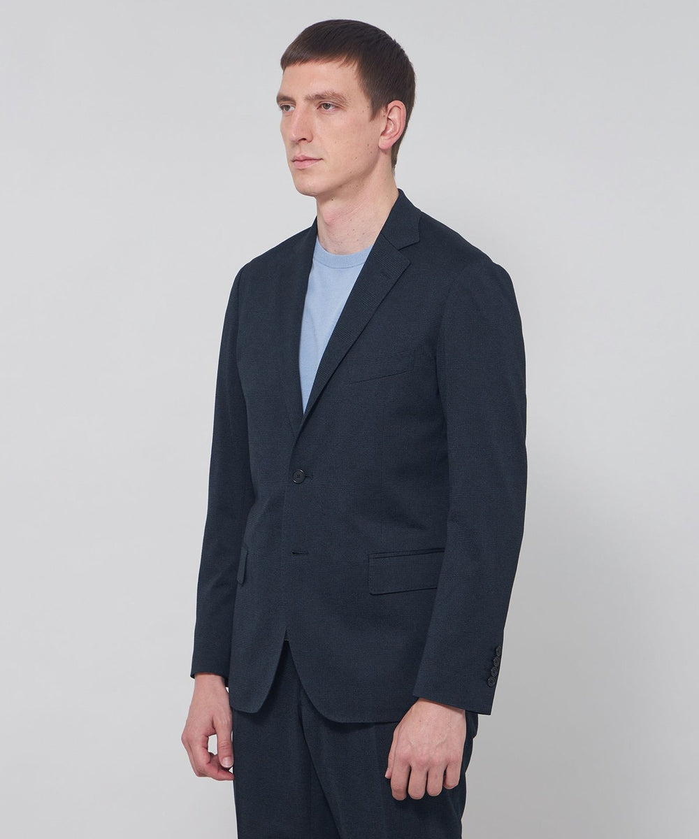 WEB・一部店舗限定】【FLEX JERSEY】グレンチェックジャージー