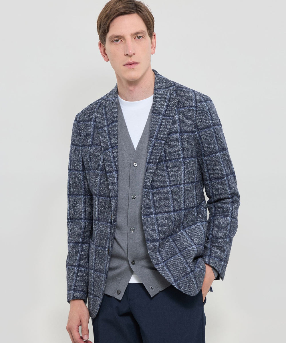 FLEX JERSEY】【ROMA/ローマ】チェックジャケット(ジャケット
