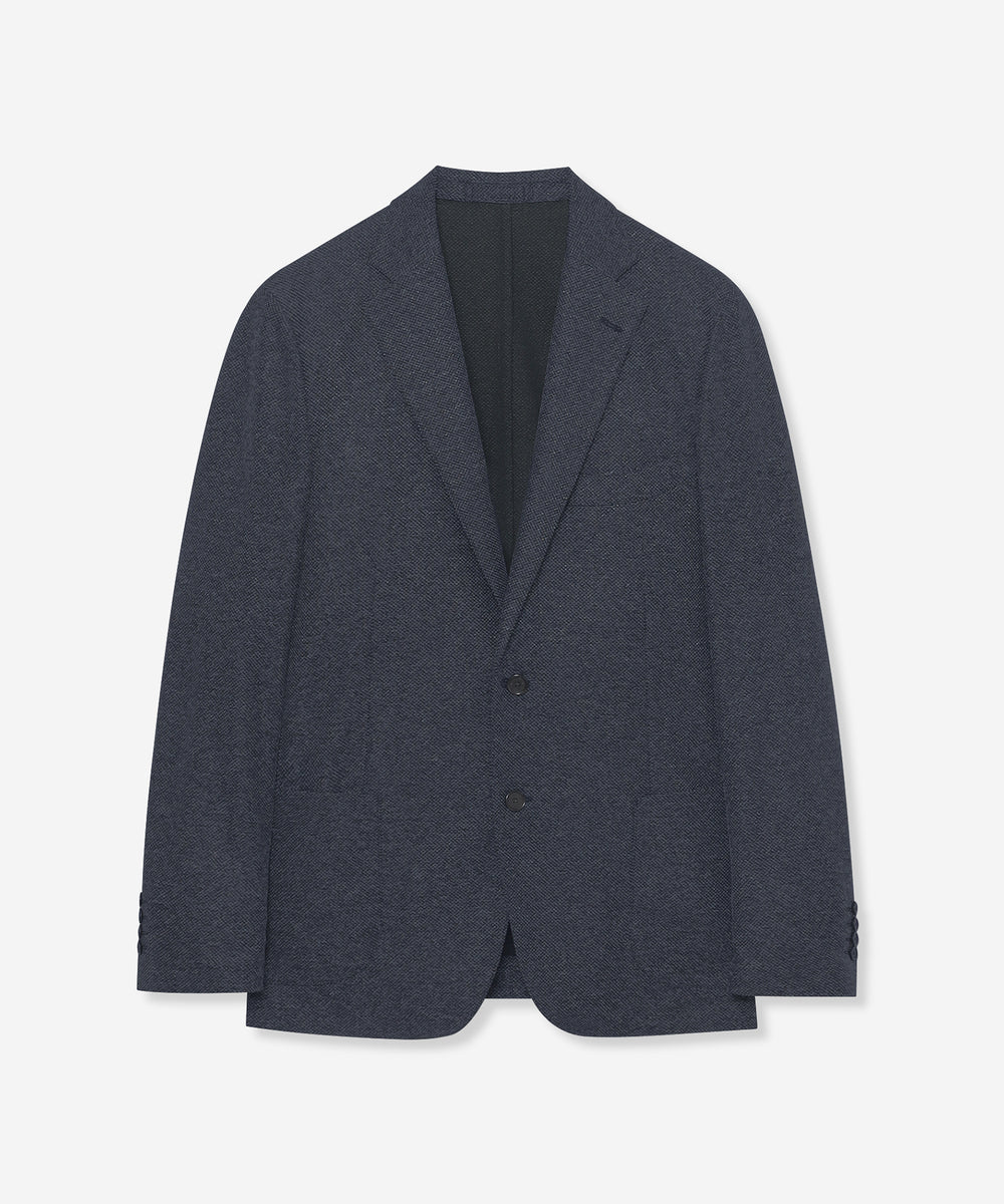 WEB・一部店舗限定】【BREASY JACKET】メランジメッシュジャージー