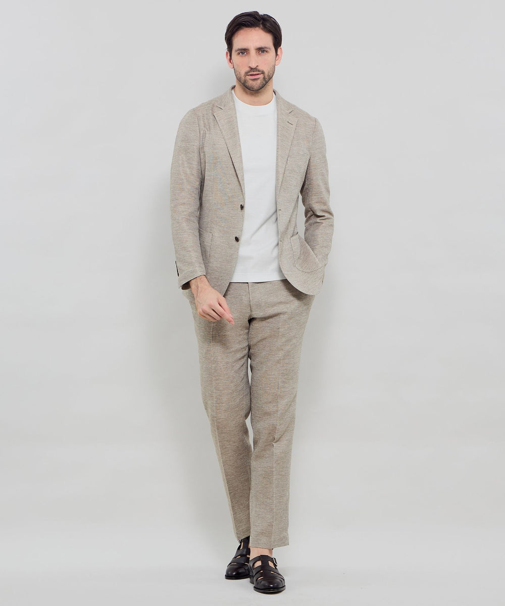 LEON掲載】【BREASY JACKET】LENO CLOTH セットアップジャケット