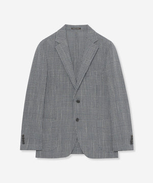 LEON掲載】【BREASY JACKET】LENO CLOTH グレンチェックジャケット