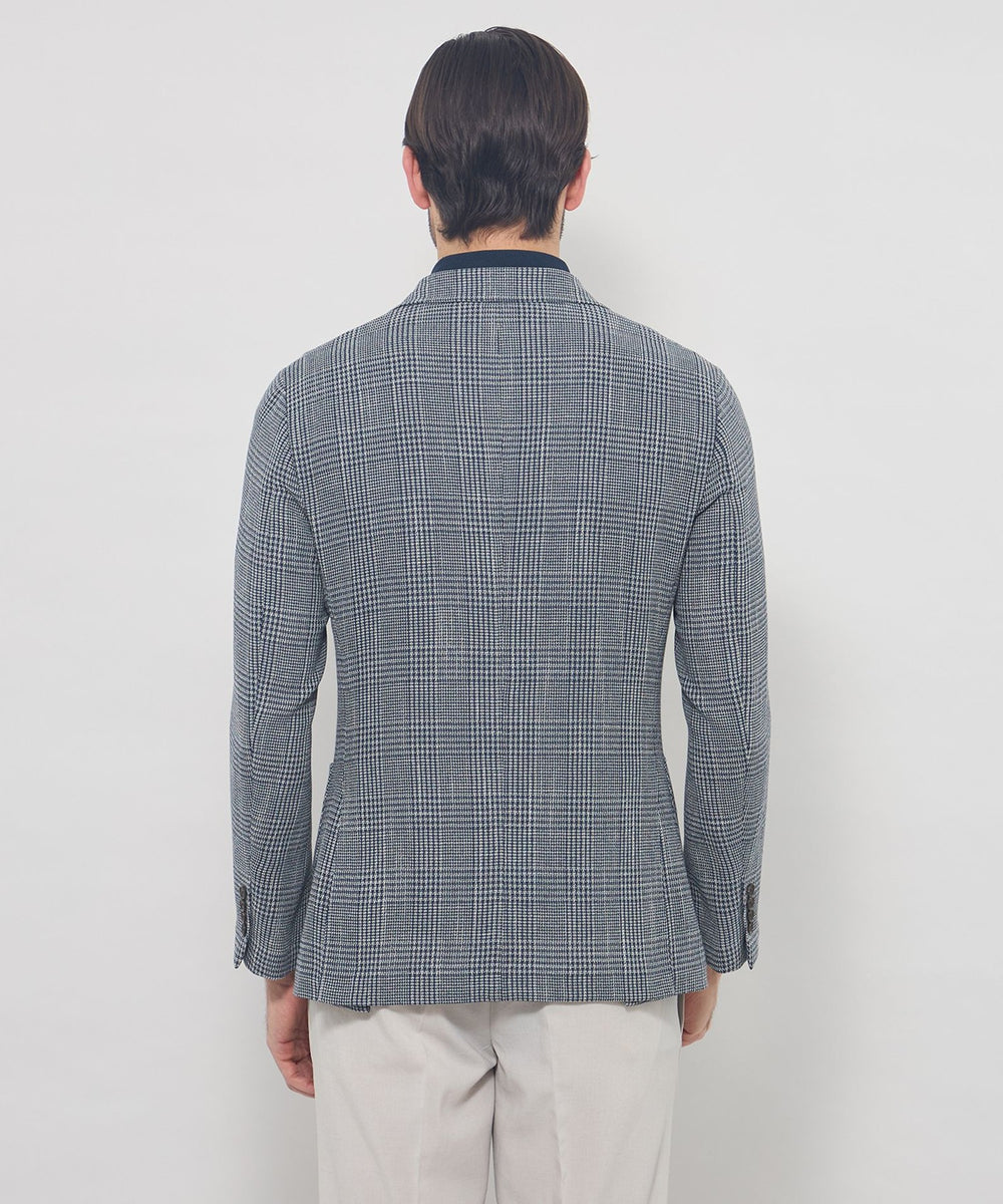 LEON掲載】【BREASY JACKET】LENO CLOTH グレンチェックジャケット