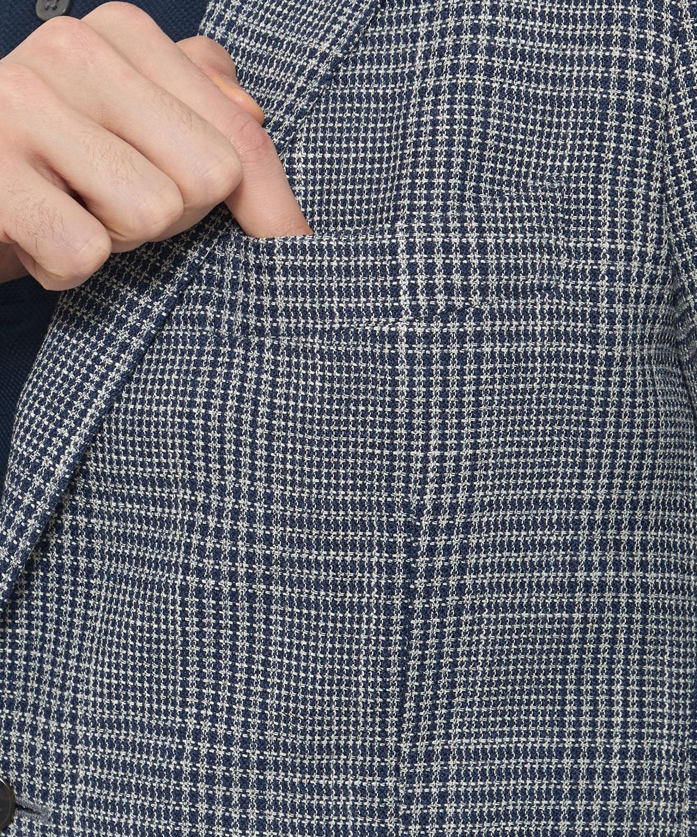 LEON掲載】【BREASY JACKET】LENO CLOTH グレンチェックジャケット