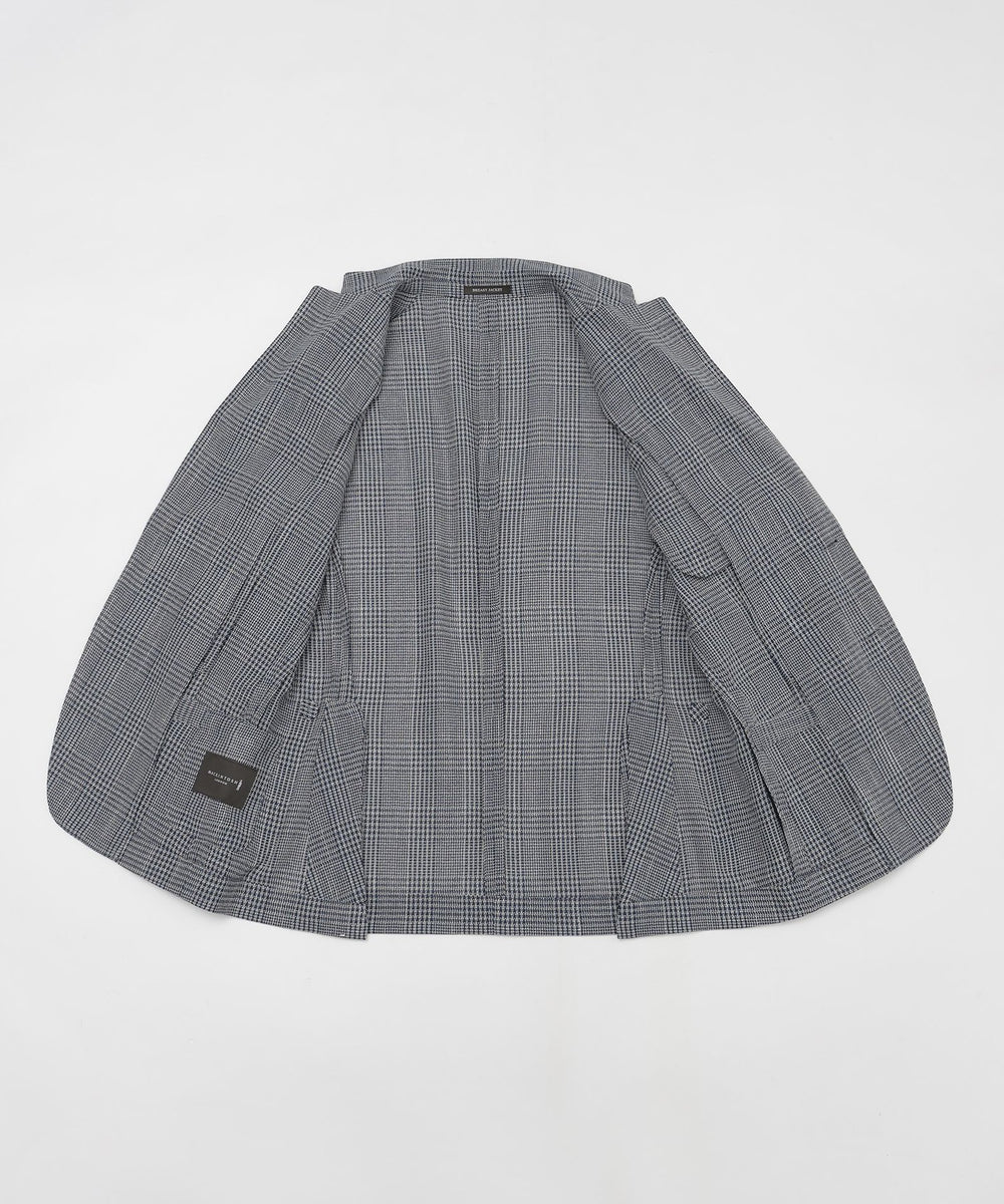 LEON掲載】【BREASY JACKET】LENO CLOTH グレンチェックジャケット