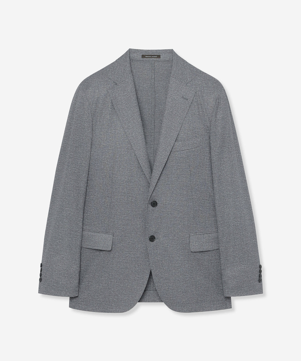 新品未使用タグ付 25SS マッキントッシュロンドン BREASY JACKET BREASY JACKET】トリコットプリントセットアップジャケット(ジャケット
