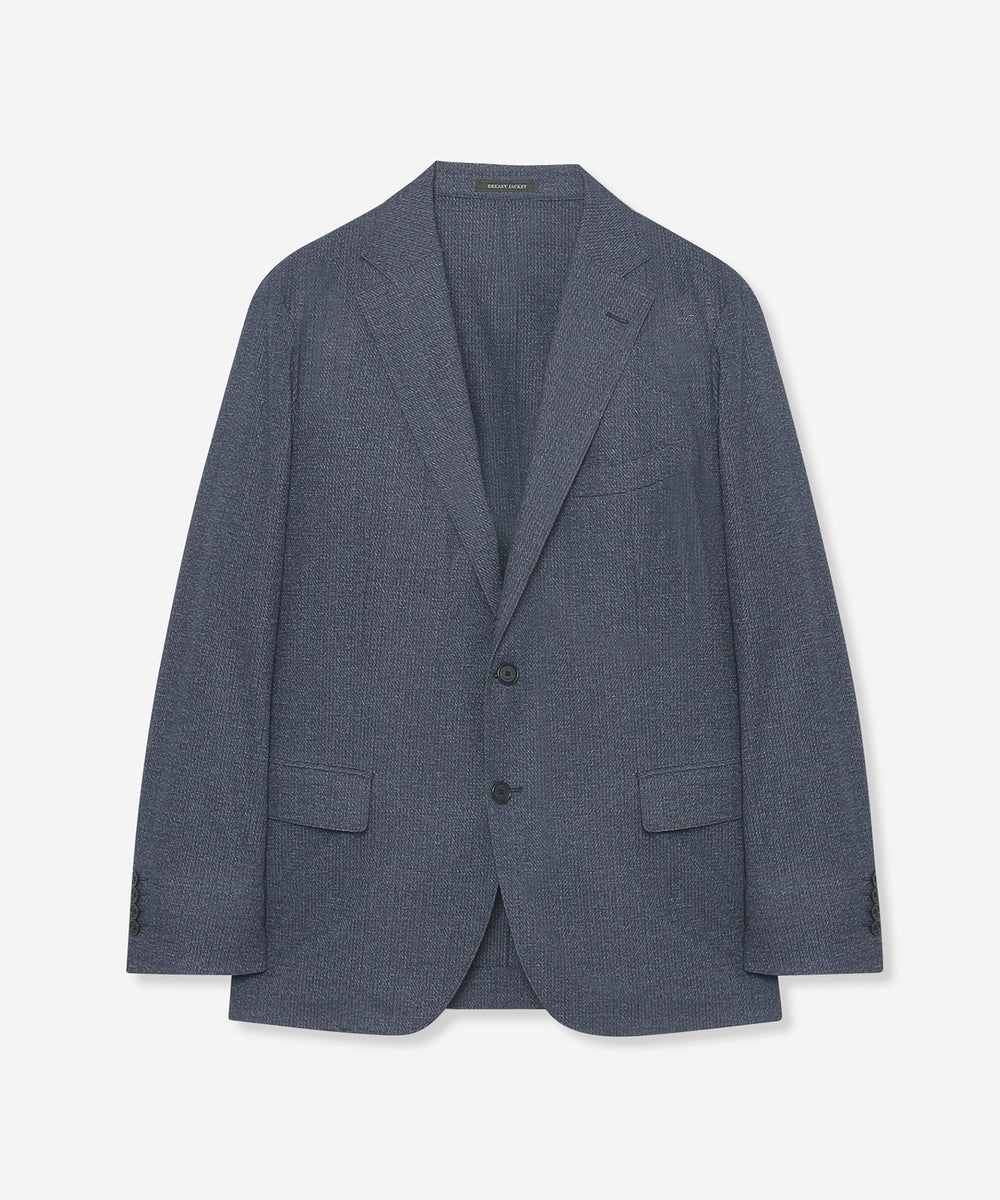 BREASY JACKET】トリコットプリントセットアップジャケット(ジャケット