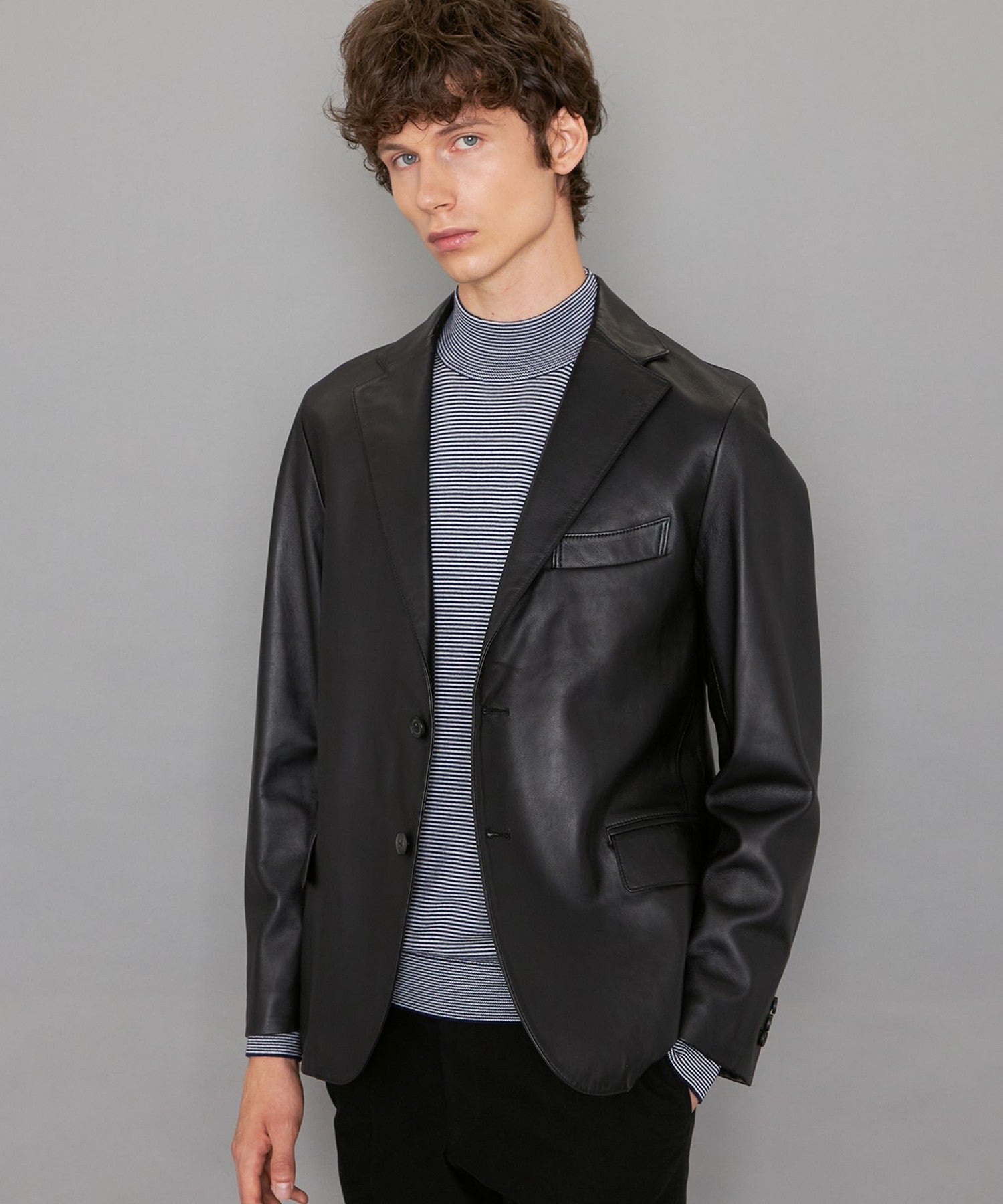 Weatherproofed Leather】シングルジャケット(ジャケット)｜MACKINTOSH