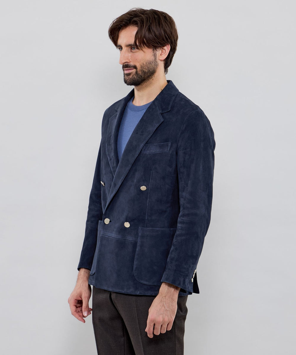ダブルブレステッドスエードジャケット(ジャケット)｜MACKINTOSH