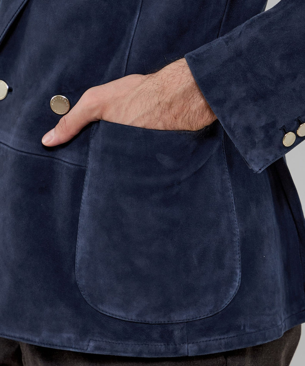 マッキントシュロンドン　スエードジャケット ダブルブレステッドスエードジャケット(ジャケット)｜MACKINTOSH