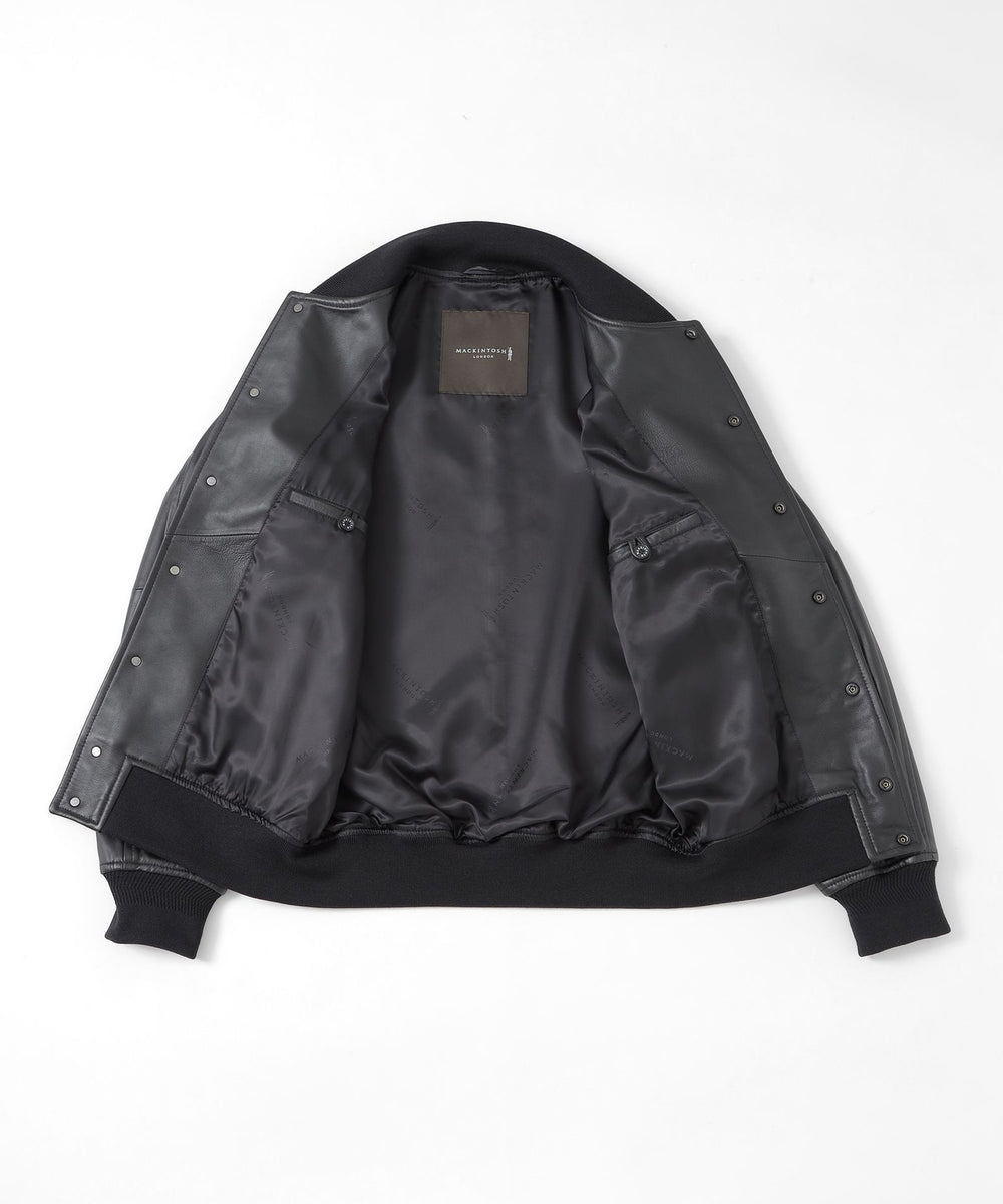 Weather proofed Leather】レザーアワードジャケット(ブルゾン