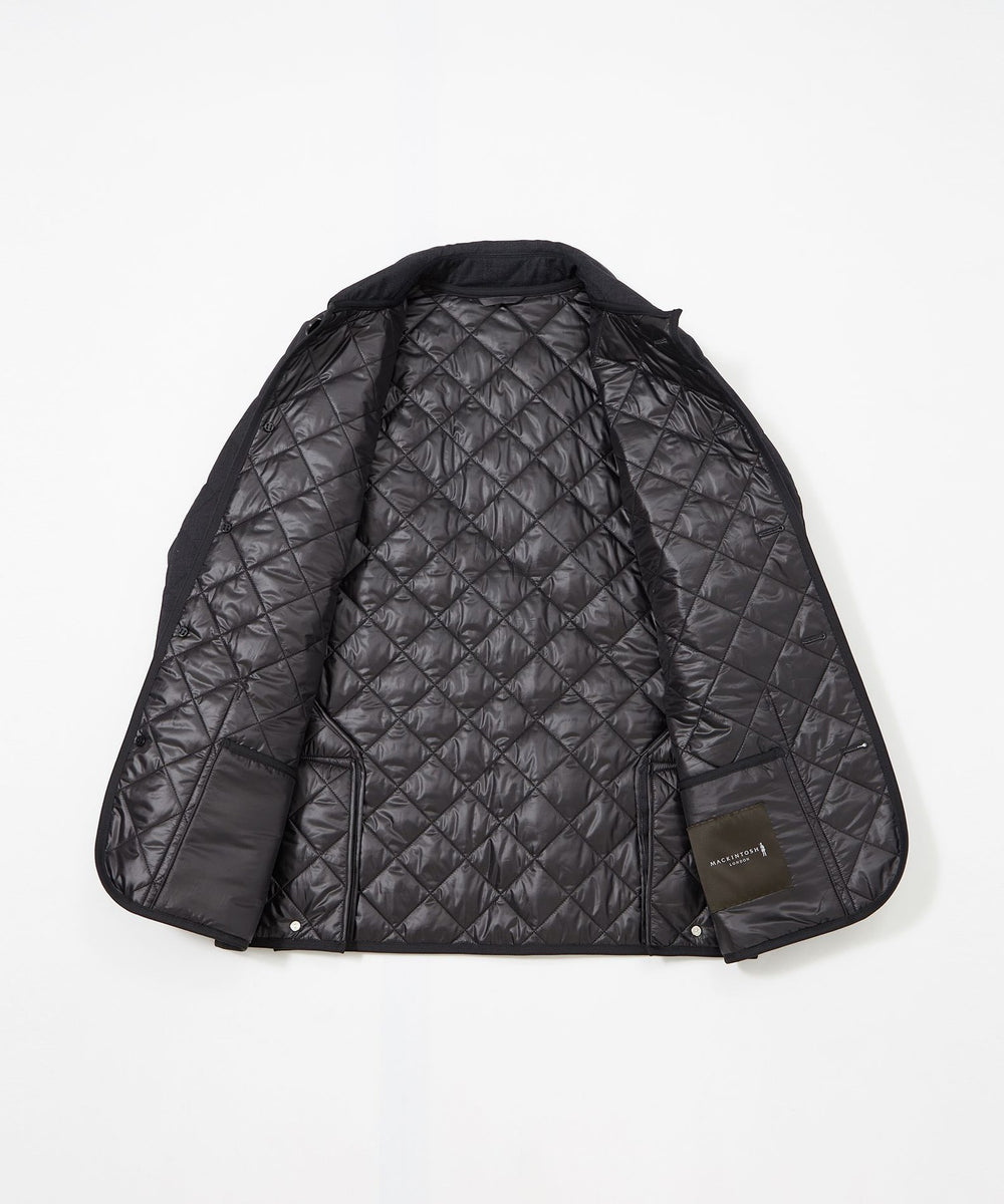 WEB・一部店舗限定】【WATSON】サキソニーツイルキルティングブルゾン