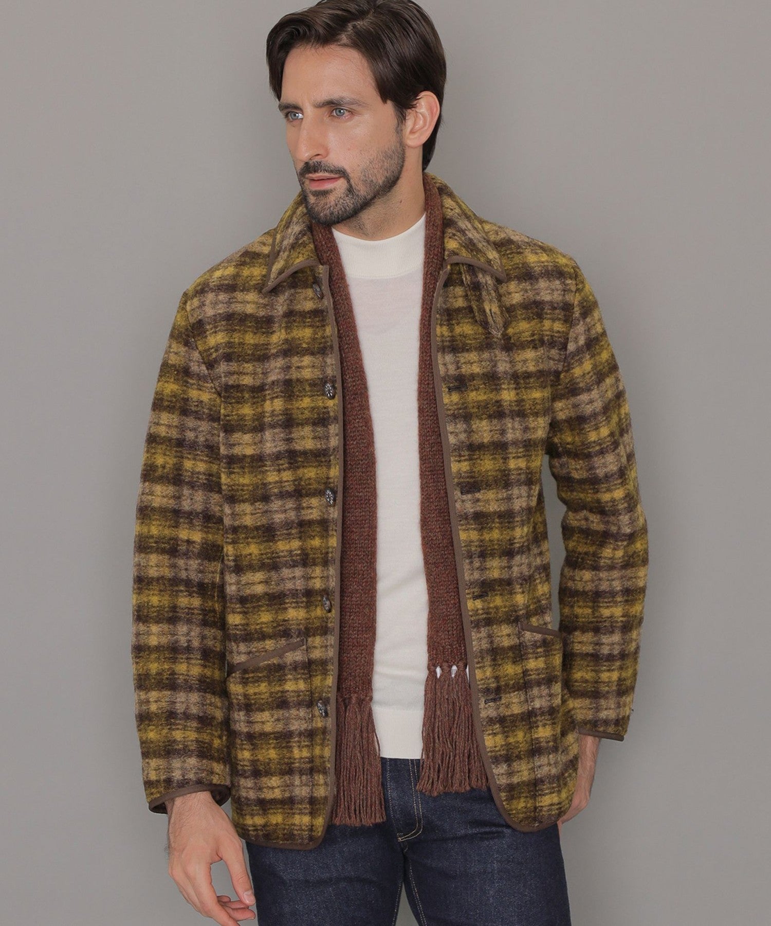 1311-G1F1441064__A,64,モデル身長186cm 着用サイズ：40