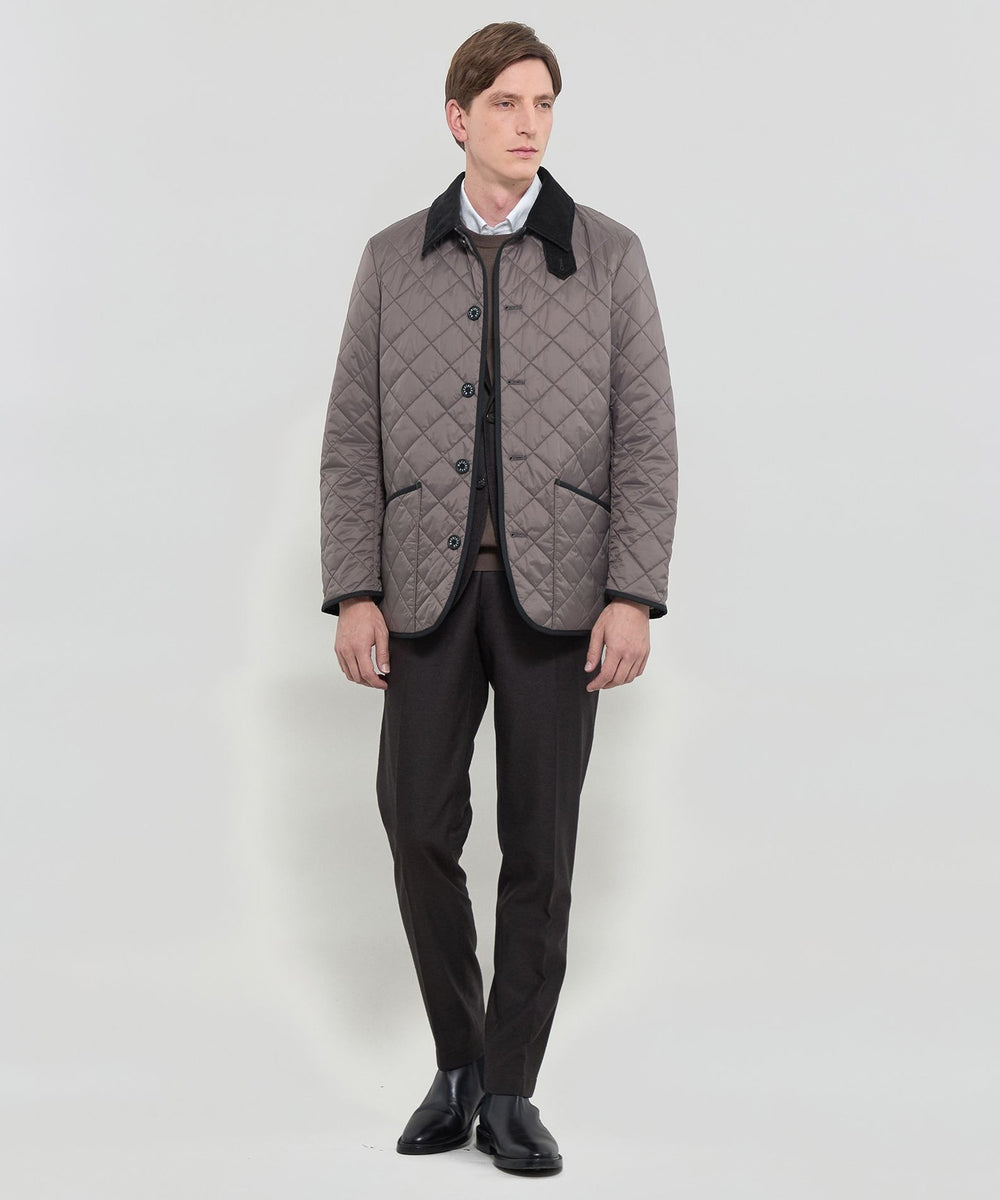 MACKINTOSH LONDON キルティングブルゾン マッキントッシュ WATSON】ポリエステルキルティングブルゾン