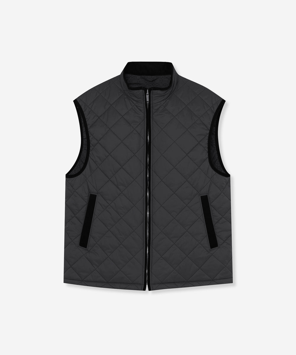 ナイロンタフタキルティングベスト(ブルゾン)｜MACKINTOSH