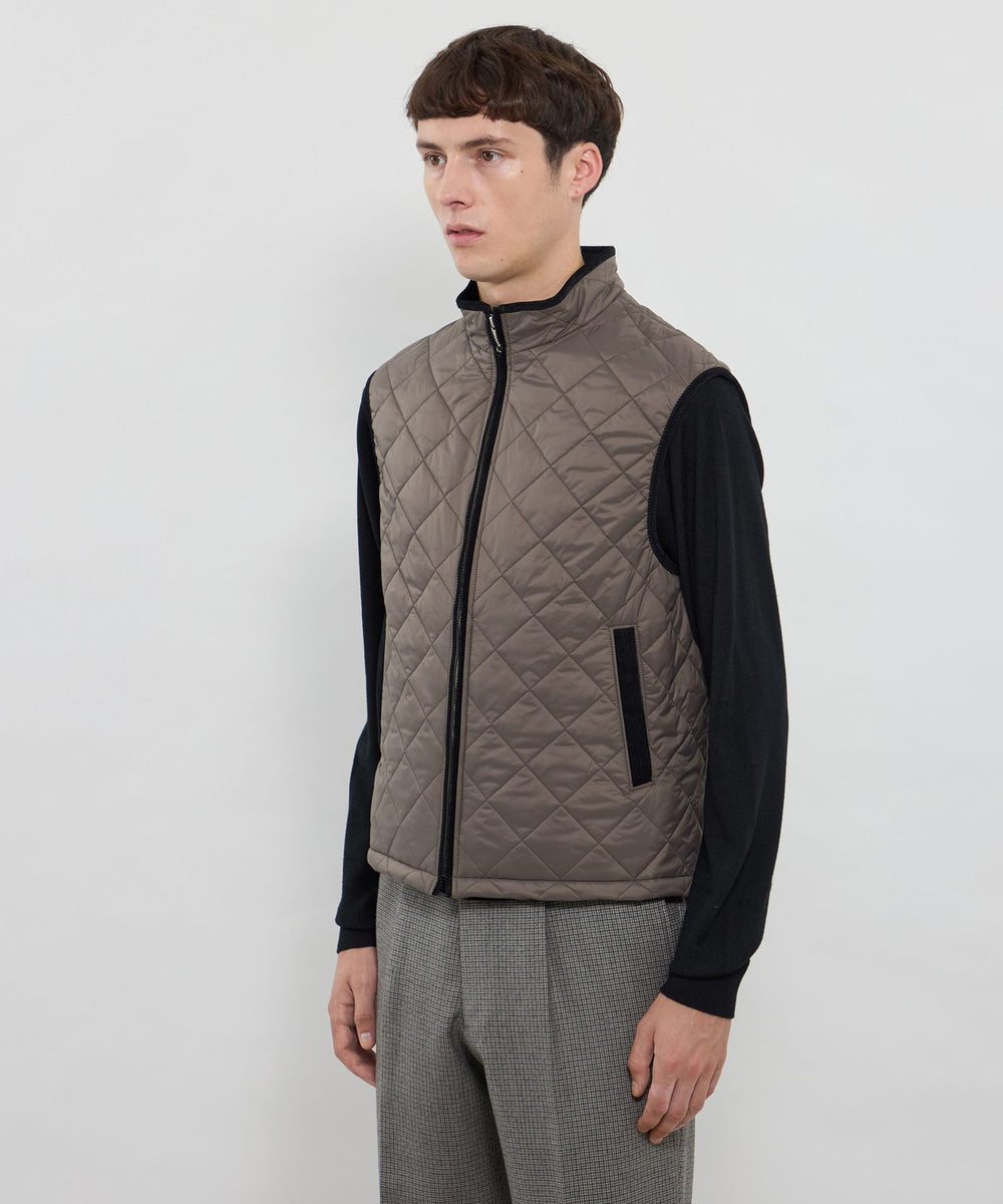 ナイロンタフタキルティングベスト(ブルゾン)｜MACKINTOSH