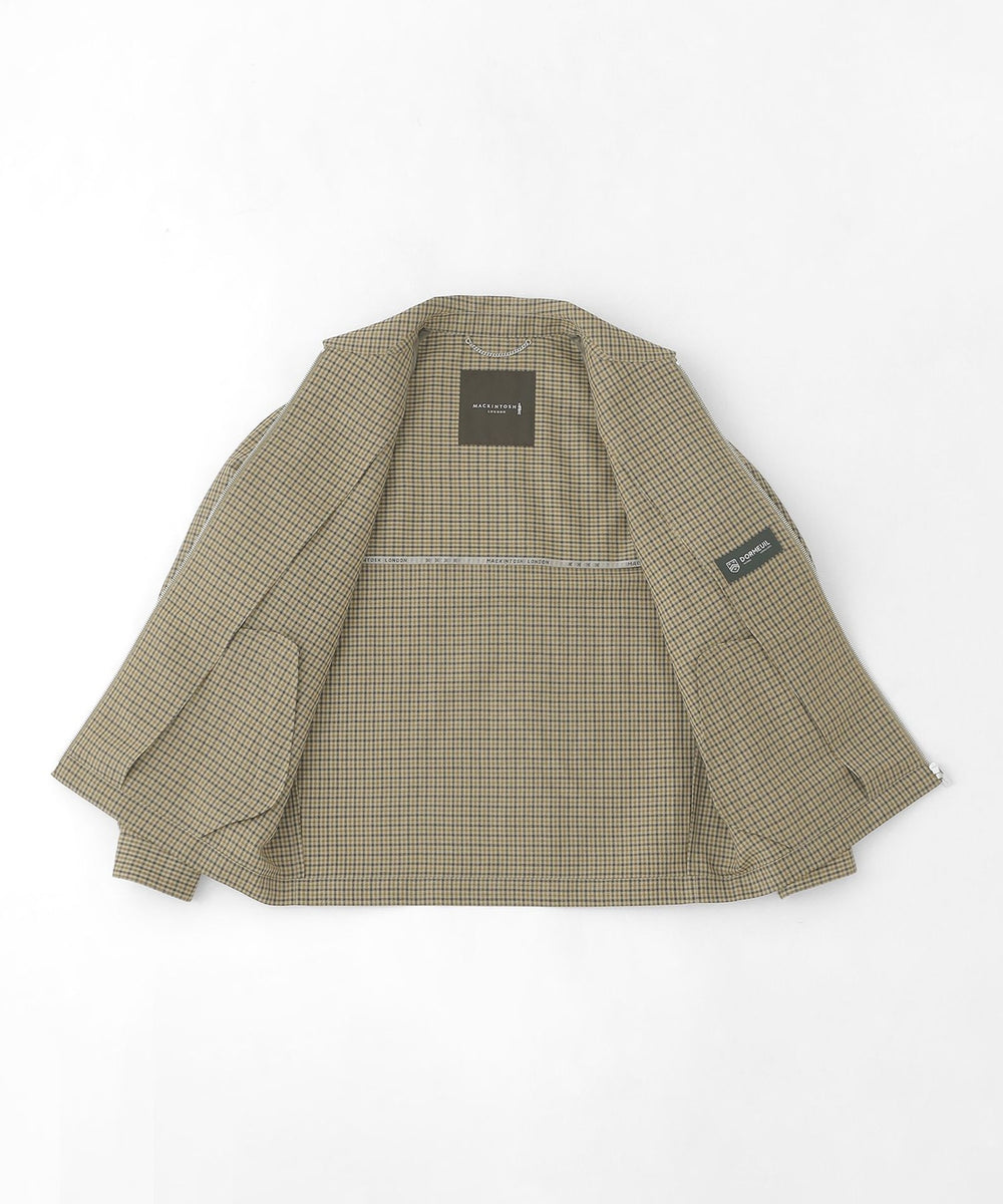DORMEUIL/ドーメル】ウールリネンハリントンジャケット(ブルゾン