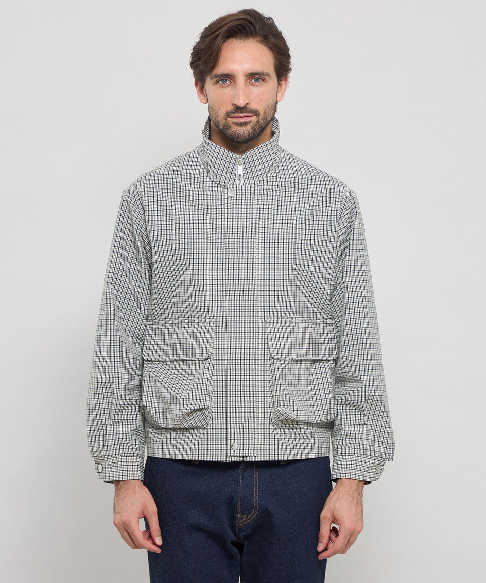 BARNYARDSTORM スタンドカラーウールブルゾン ベージュ 1Mサイズ