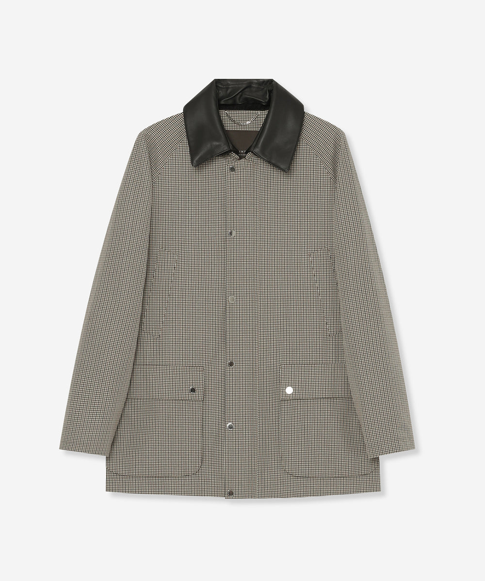 LINGFIELD】【DORMEUIL】ウールコットンフィールドジャケット(ブルゾン