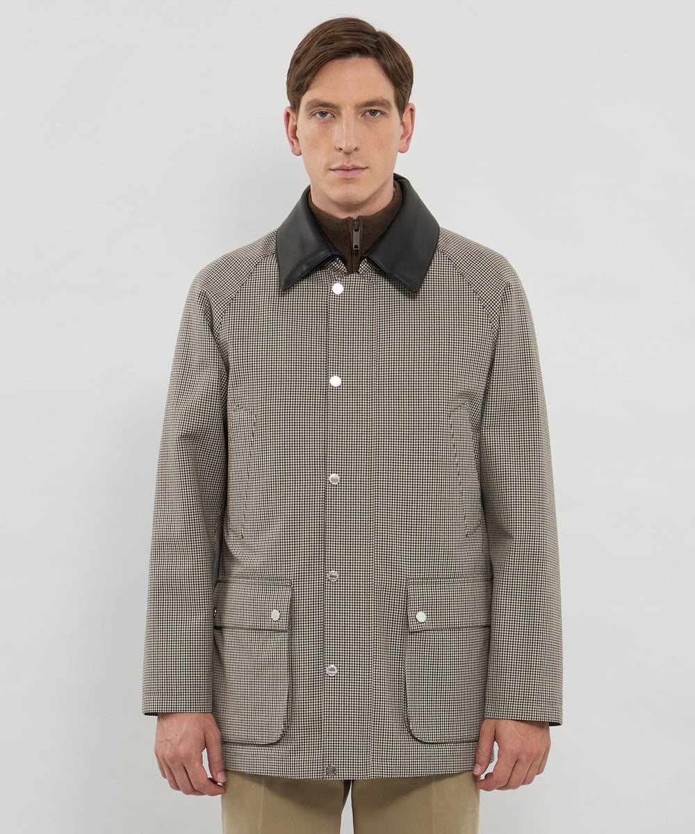 Drumohr ウールカシミアライトメルトン フィールドジャケット ライナー装備 Drumohr ウールカシミアライトメルトン フィールドジャケット ライナー