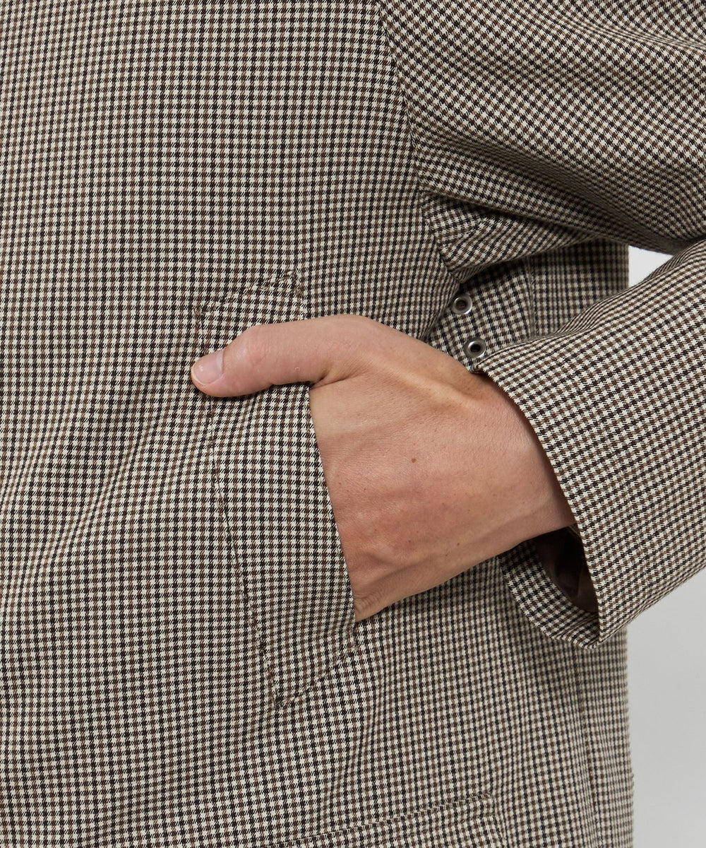 LINGFIELD】【DORMEUIL】ウールコットンフィールドジャケット(ブルゾン