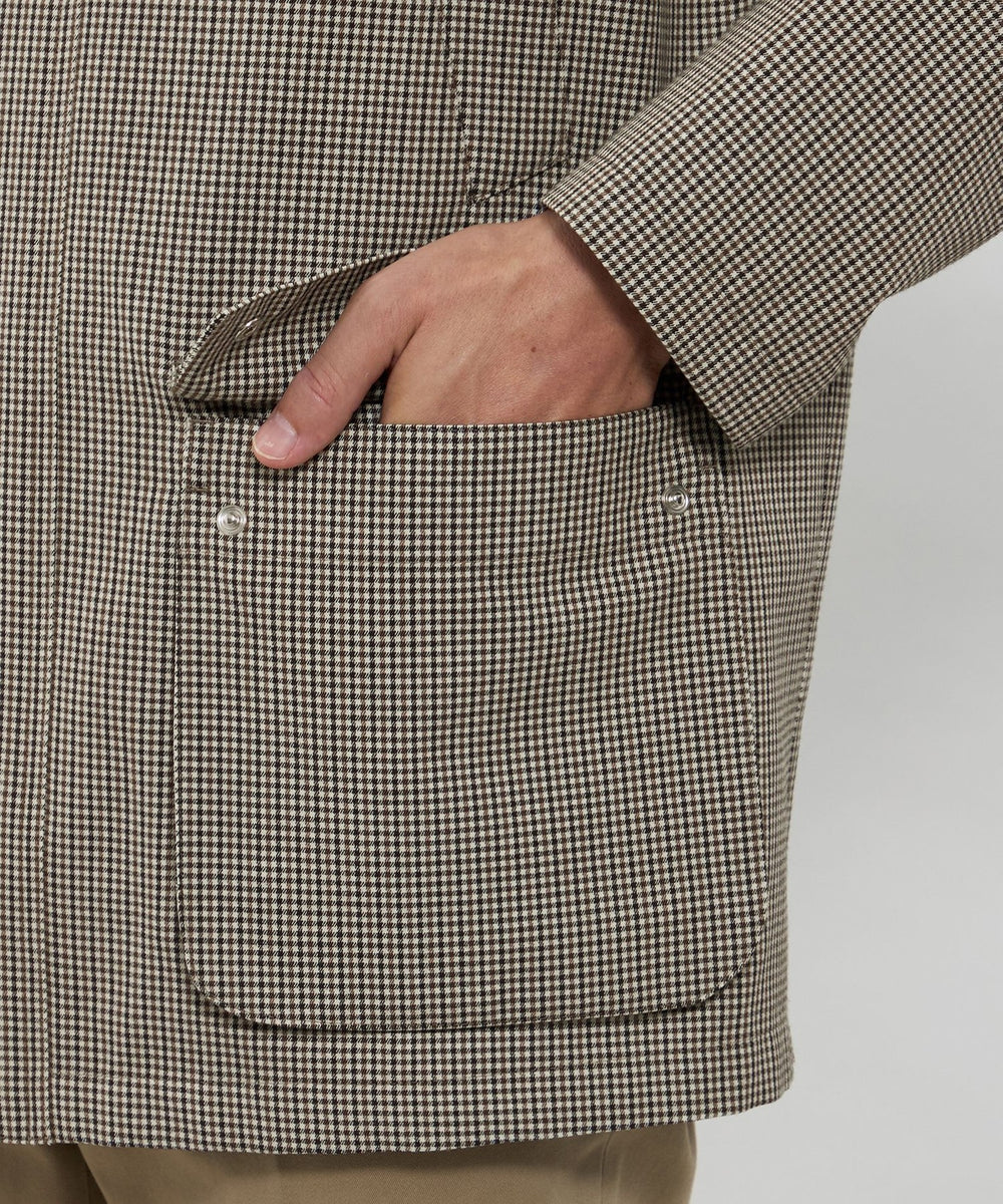 LINGFIELD】【DORMEUIL】ウールコットンフィールドジャケット(ブルゾン