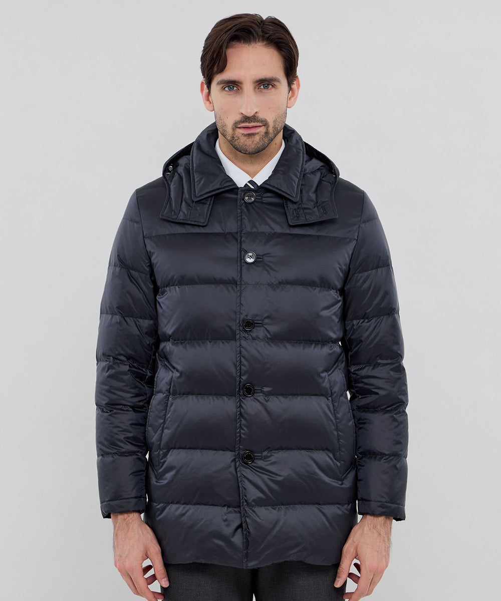 WEB・一部店舗限定】【ELINGTON】シンセティックフーデッドダウン