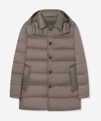 WEB・一部店舗限定】【ELINGTON】シンセティックフーデッドダウン