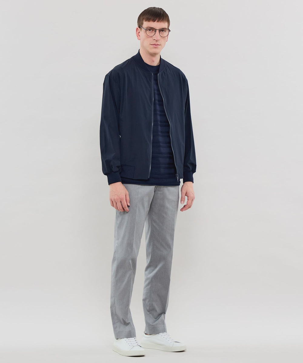 FEATHER-TECH PAC】【FLEX NYLON】ストレッチナイロンMA-1(ブルゾン