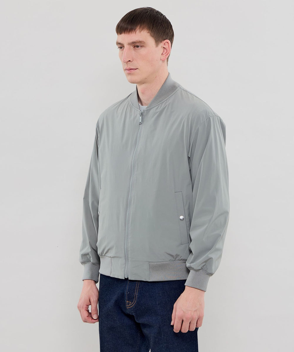 FEATHER-TECH PAC】【FLEX NYLON】ストレッチナイロンMA-1(ブルゾン