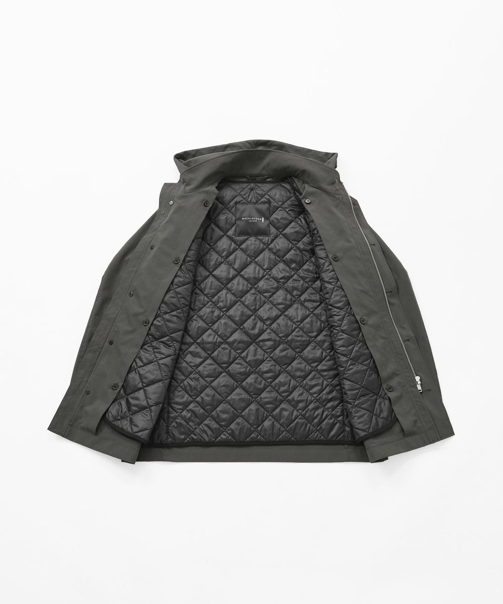 WEB・一部店舗限定】【BERWICK】ナイロンツイルフーデットブルゾン