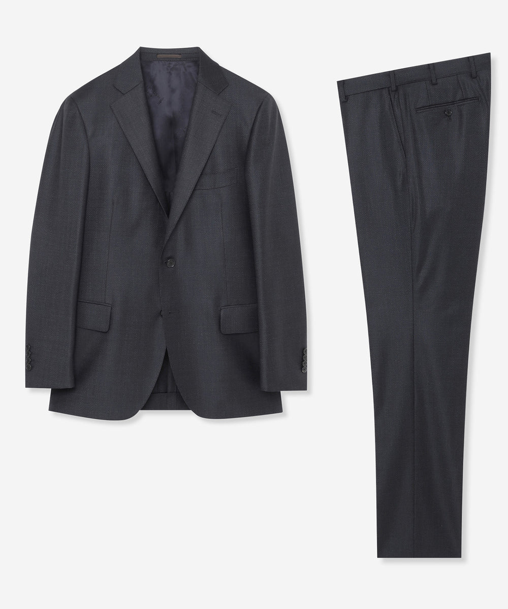 アイリス　マッキントッシュロンドン　ニューブリッジ NEW BRIDGE】【LoroPiana Fabric】ピンドットスーツ(スーツ