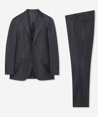 マッキントッシュ　ロンドン　セットアップ　スーツ　黒　イタリア製生地 NEW BRIDGE】【LoroPiana Fabric】ピンドットスーツ(スーツ