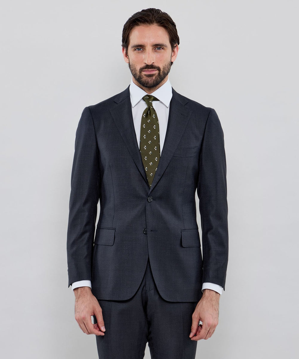 NEW BRIDGE】【LoroPiana Fabric】ピンドットスーツ(スーツ