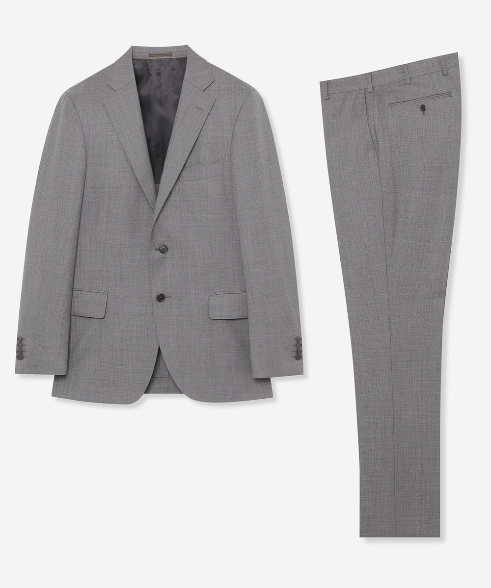 トゥモローランド × Martinson社 英国製生地 秋冬スーツ　46 NEW BRIDGE】Super110's ピンドットスーツ