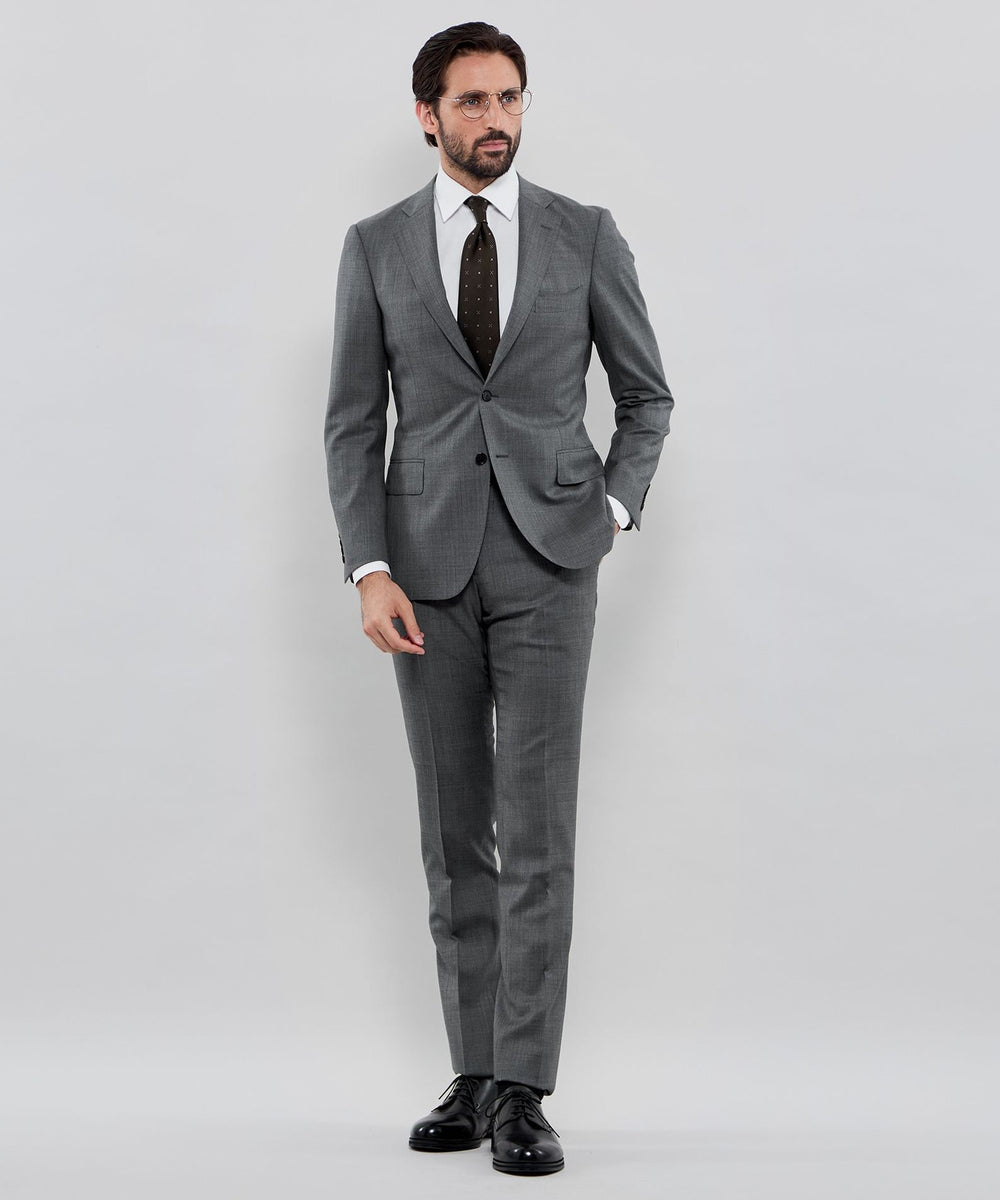 NEW BRIDGE】Super110's シャークスキンスーツ(スーツ)｜MACKINTOSH