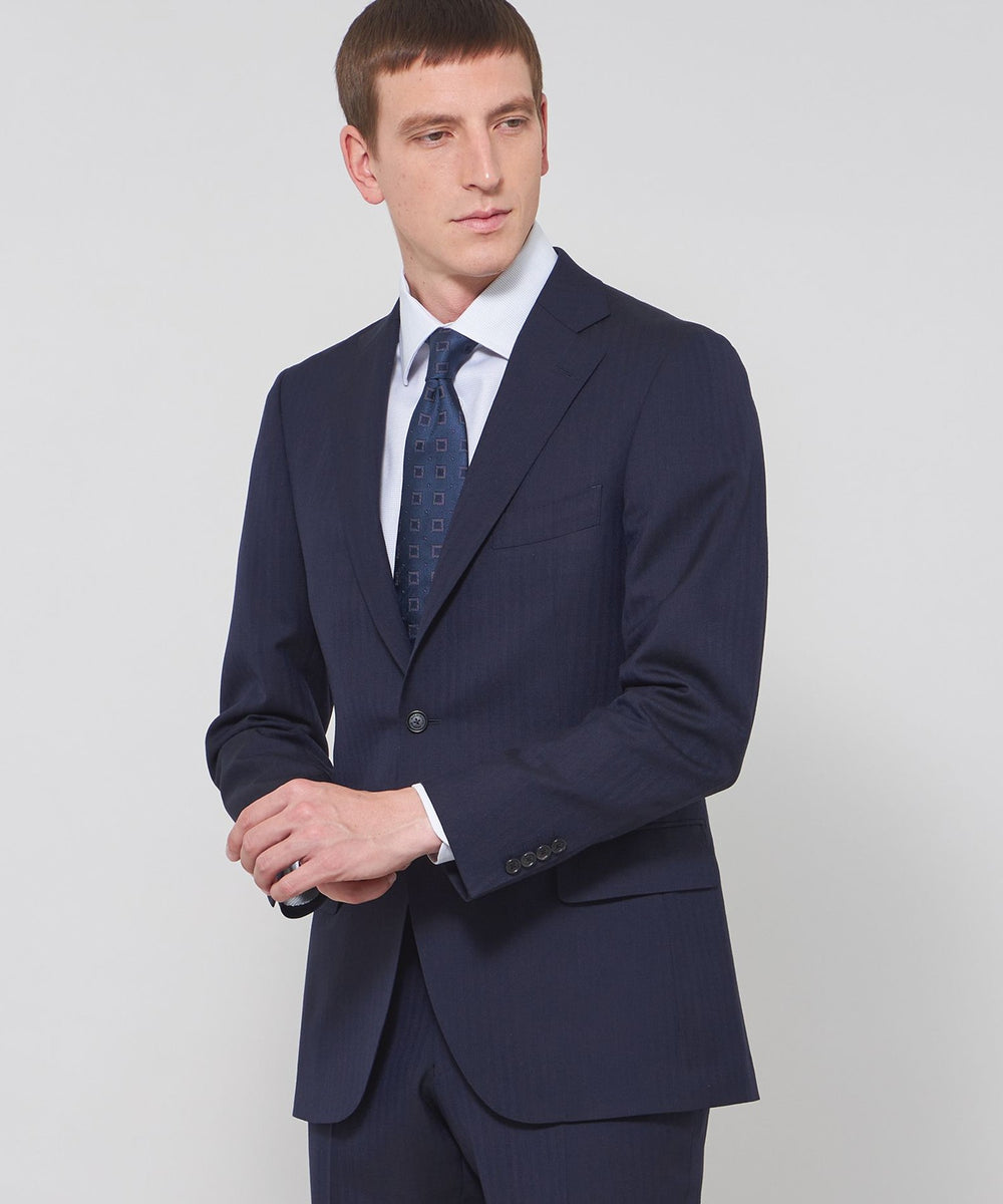 NEW BRIDGE】Super110's ヘリンボーンスーツ(スーツ)｜MACKINTOSH