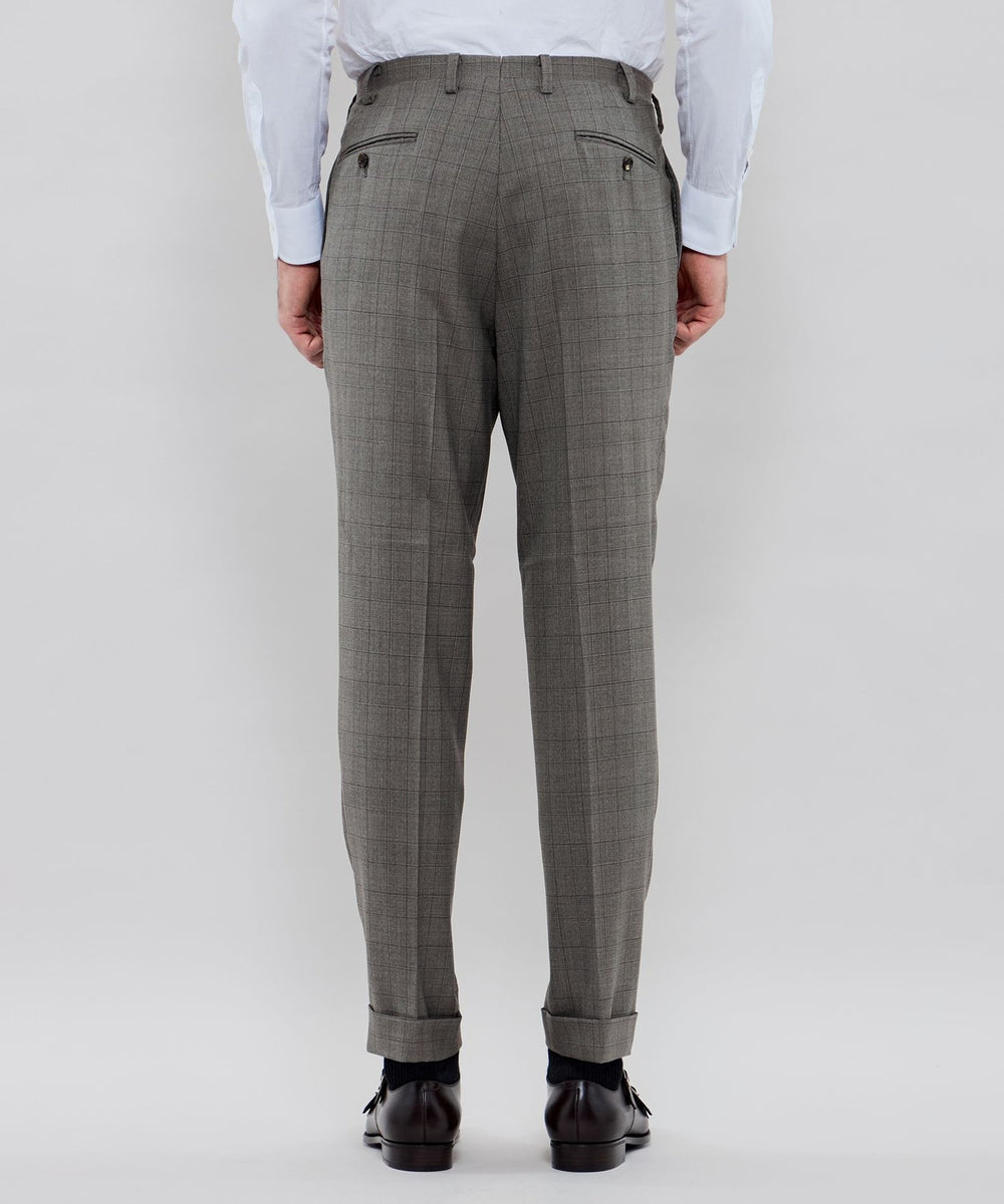 ウールシルク グレンチェックスーツ(スーツ)｜MACKINTOSH LONDON