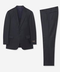 マッキントッシュロンドン OX BRIDGE スーツ セットアップ M 紺色 OX BRIDGE】【WORSTED 7 CLOTH】オリジナルトップツイルスーツ(スーツ