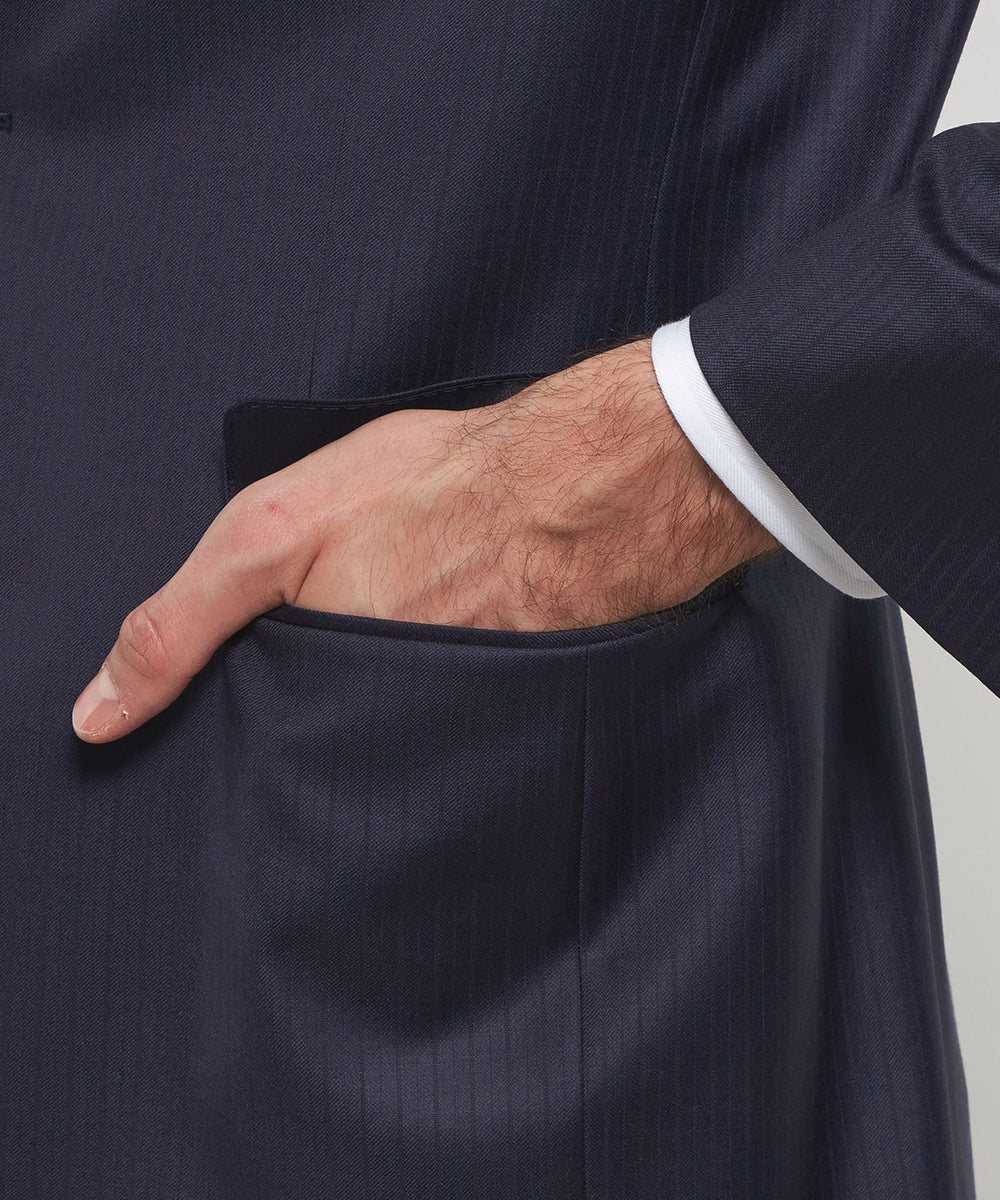 OX BRIDGE】【DORMEUIL/ドーメル】シャドーストライプスーツ(スーツ