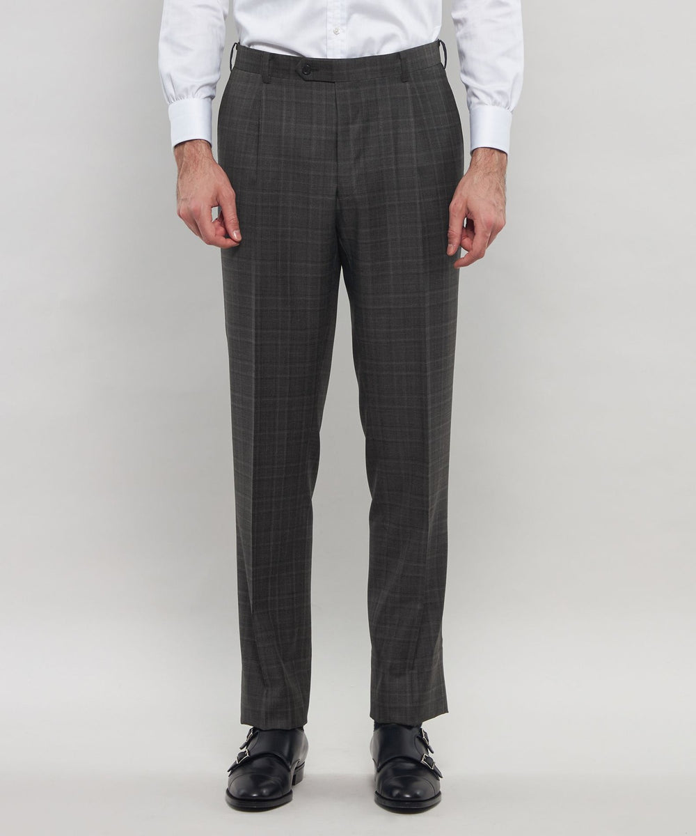 OX BRIDGE】【DORMEUIL/ドーメル】コンビネーションチェックスーツ