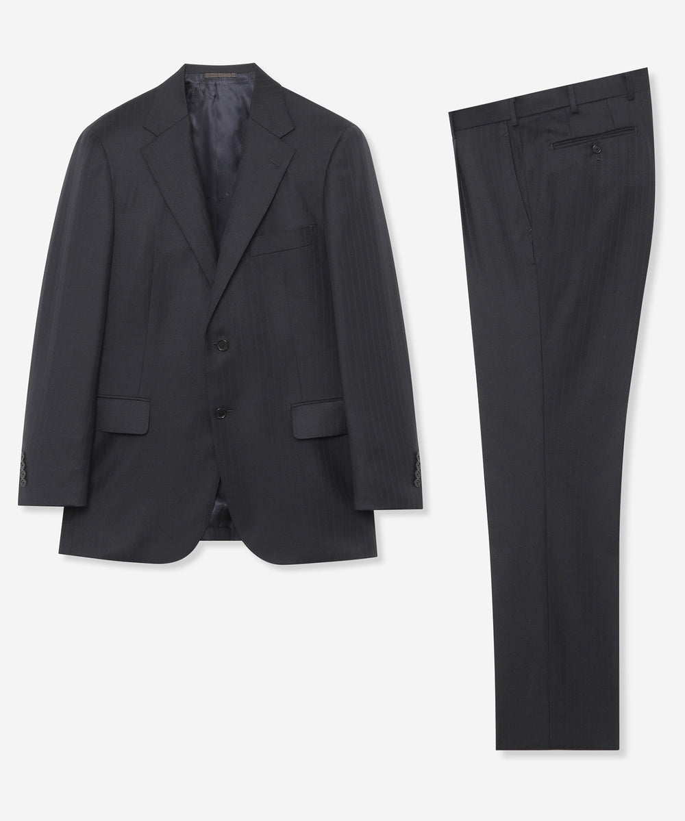 OX BRIDGE】【DORMEUIL/ドーメル】シャドーストライプスーツ(スーツ
